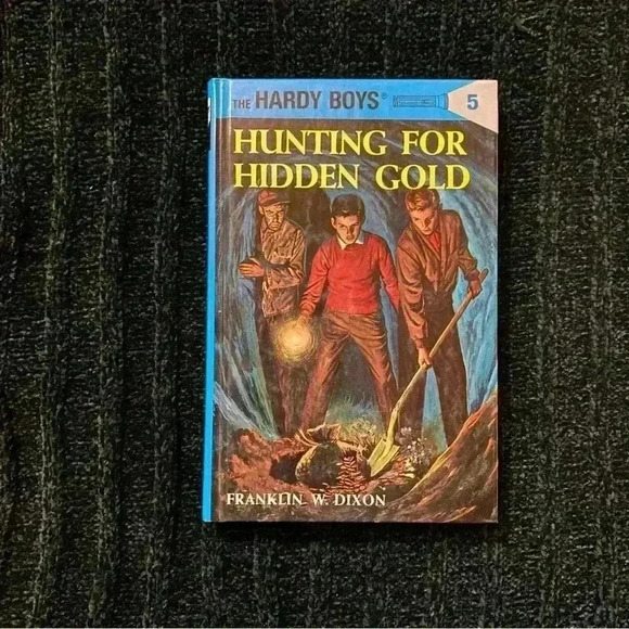 Hunting for Hidden Gold (Hardy Boys, Book 5) Hardcover by Franklin W. Dixon - Picture 1 of 7